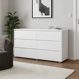 Комод Тіна Orange-Line 1400 Білий 1400x400x773 - мініатюра 2