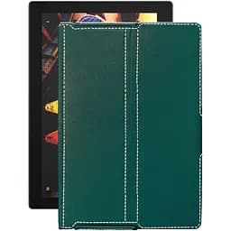Чехол StatusCASE из экокожи для планшета Lenovo Tab 3 Plus X70L Тм. Бирюзовый