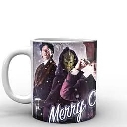 Кухоль GeekLand Doctor Who Merry Christmas DW.02.013.190 330 мл білий