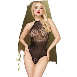 Боди Penthouse Lingerie Blooming Era XL черный