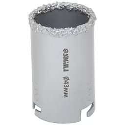 Коронка кільцева Sigma з вольфрамовим напиленням 43 мм (1512121)