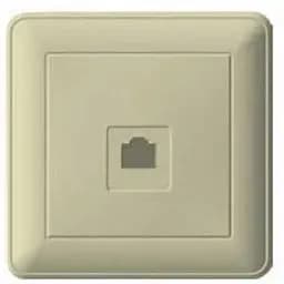 Комп'ютерна розетка Brille TF (160W, 1А) РСІ-152Т-28 (105009)