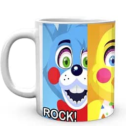 Кружка GeekLand Five Nights At Freddys Пять ночей с Фредди Мультяшные головы FN.02.392 330 мл белая