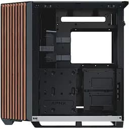 Корпус APNX V1-W Tempered Glass без БП Black/White/Wood (APCM-VI01103.M1) - мініатюра 4
