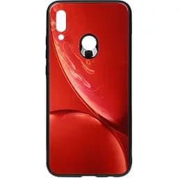 Чохол-накладка Toto Print Glass Space Case HuAwei P Smart 2019 Red