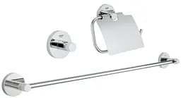 Набір аксесуарів для ванної кімнати Grohe Essentials 40775001, Хром