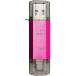 Флеш накопичувач USB 16Gb T&G Star TG009TC Purple Type-C / USB 2.0 (TG009TC-16GFC)