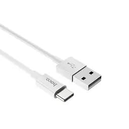 Кабель Hoco X23 Pisces Cable USB to Type - C 3A 1m White