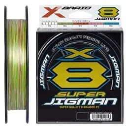 Шнур YGK X-Braid Super Jigman X8 200 m #0.6/0.128 mm 14lb/6.3 kg (1013-5545.03.73)