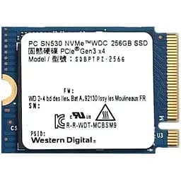 Накопитель SSD WD M.2 2230 256GB (SDBPTPZ-256) Б/У