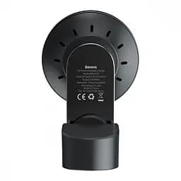 Автотримач з бездротовою зарядкою для iPhone 12 Baseus Big Energy 15W black (31750) - мініатюра 10