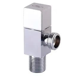 Кран напівобертовий кутовий Solomon 1/2″х3/4″ Cube 7078 000015032 - мініатюра 3