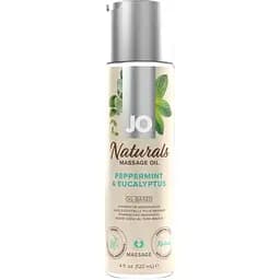 Массажное масло System JO Naturals Massage Oil Peppermint & Eucalyptus, 120 мл