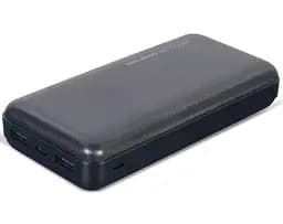 Зовнішній акумулятор Power Bank Gembird PB20-02 20000mAh (Чорний) - мініатюра 2