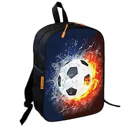 Рюкзак шкільний дитячий 36х27см з футбольним м'ячем для хлопчика (00738)