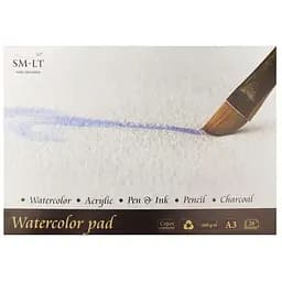 Склейка для акварелі CP А3 (29,7х42 см) 260г/м2 20л SM-LT Art