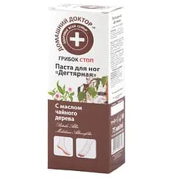 Паста для ніг Домашний Доктор Дігтярна, 75 мл