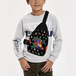 Сумка через плечо детская Among Us 29х17 см сумка слинг для мальчика (02025)