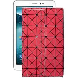 Чохол StatusCASE з екошкіри для планшету Huawei MediaPad T1 8 LTE Червоний ромб