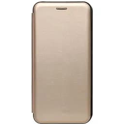 Чохол-книжка Toto Book Rounded Leather Case HuAwei Y7 2019 Gold - мініатюра 2