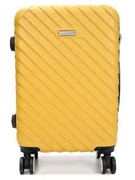Валіза маленька S ABS-пластик Madisson Snowball 03403 58х38х23см 35л Жовтий - мініатюра 3
