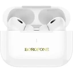 Наушники беспроводные Borofone BW59 Plus ANC Noise Reduction с шумоподавлением белые 6941991107450