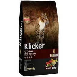 Сухий корм Klicker Холістик беззерновий для дорослих котів з Ягням 300 г