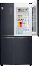 Холодильник SBS LG GC-Q247CBDC 179х74х91см 2 двері холодильне відділення 406 л морозильне відділення 220 л A+ NF Чорний мат. (GC-Q247CBDC) - мініатюра 5