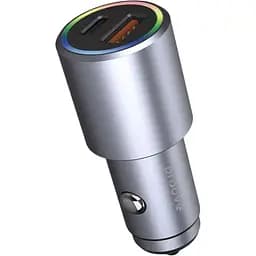 Автомобильное зарядное устройство Proove Double Energy Plus 53W USB-A + USB-C Metal Gray (ACDE53110004) [130293]