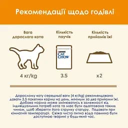 Уцінка. Вологий корм для дорослих котів Purina Cat Chow Adult з куркою та цукіні 85 г х 10 шт.  - мініатюра 10