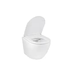 Комплект 4 в 1: Інсталяція Grohe Rapid SL 3 в 1 38772001 + Унітаз безободковий Kroner Harz WHI493736 RIMLESS з сидінням Slim Duroplast / Soft-close / Quick relase KH493736WHIR (38772001KH493736) - мініатюра 6
