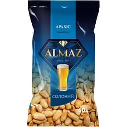 Арахіс Almaz смажений солоний 60 г