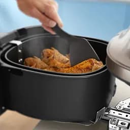 Мультипіч Philips Series 5000 OVI SteamFry 2000 Вт чорний (NA547/07) - мініатюра 5