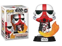 Фігурка Funko Pop Фанко Поп The Mandalorian Stormtrooper Мандалорець Штурмовик-спалювач 10 см Movies SW TM 350