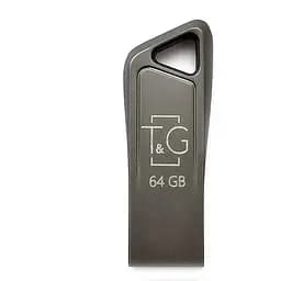 Флеш накопитель USB 64Gb T&G Metal TG114 серебристый USB 2.0 (TG114-64G)
