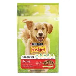 Уцінка. Сухий корм для дорослих активних собак Friskies з яловичиною 10 кг