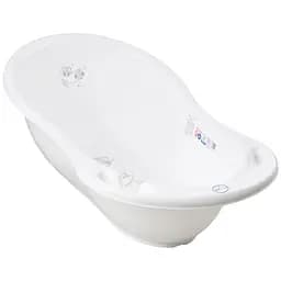 Ванночка дитяча Tega Baby Owls зі зливом 86 см white (SO-004-ODPLYW-103)