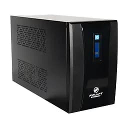 Джерело безперебійного живлення KRF-1500VA/900W(LCD) UPS Kraft (42-00003) - мініатюра 3
