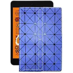 Чохол StatusCASE з екошкіри для планшету Apple iPad Mini 5 Синій ромб