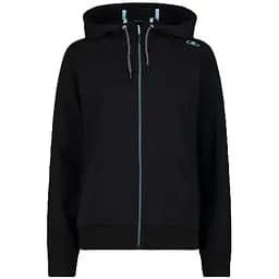 Кофта CMP Women's Full Zip Hoodie Black XXS (1097-32D8016-U901 34)