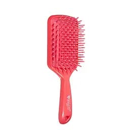 Щетка для волос массажная с силиконовыми зубцами Salon Professional 6W067