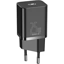 Зарядний пристрій Baseus Super Si Quick Charger 1C 25W Black (CCSP020101)
