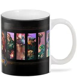 Кухоль GeekLand World of Warcraft персонажі WW.02.37 330 мл білий