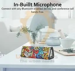 Колонка портативна Mifa A10 Plus Graffiti 20 Вт Bluetooth IPX7 - мініатюра 4
