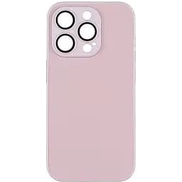 Чохол-накладка скляний матовий із захистом камери Matte AG-Glass Apple iPhone 14 Pro Max Deep Purple