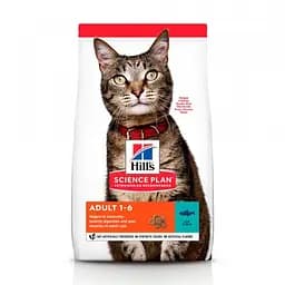 Сухий корм для підтримки фізичної форми кішок з тунцем Hills SP Feline Adult Optimal Care 1,5 кг