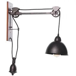 Бра Brille BL-401W/1 настенное накладное с противовесом лофт E27 BK