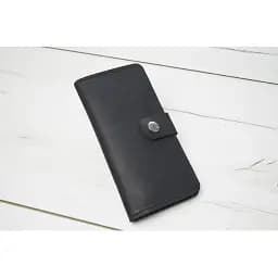 Кошелек-купюрник Crazy Horse мужской черный