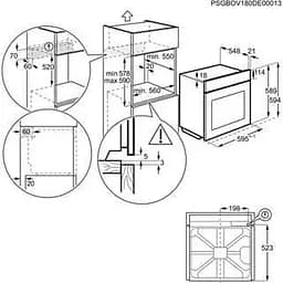 Духовка електрична Electrolux EOC5E70X - мініатюра 9