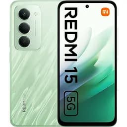 Смартфон Xiaomi Redmi 15 5G 4/128GB Ripple Green Global no charger